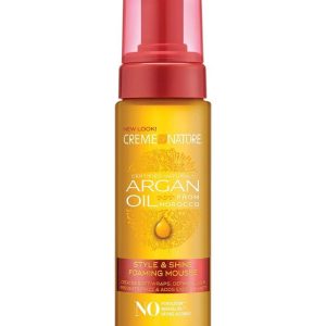 Creme of Nature Argan Oil Style & Shine Foaming Mousse