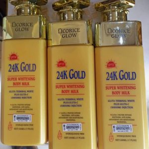 Licorice Glow 24K Gold Super Whitening Body Milk